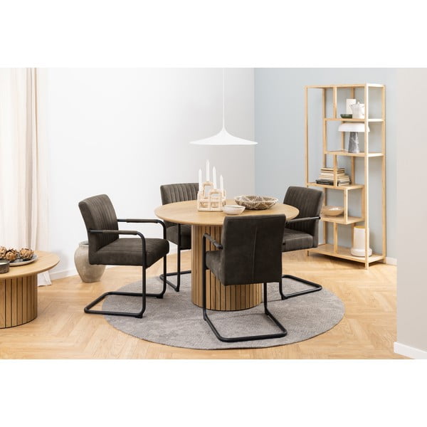 Temno sivi jedilni stoli v kompletu 2 ks Adele – Actona-image-2