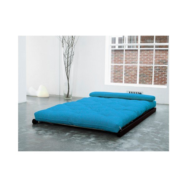Lounge stol Karup Figo, Wenge/Horizon Blue, 120 cm-image-2