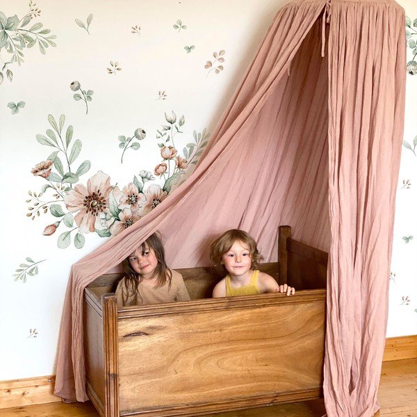 Komplet stenskih nalepk Dekornik Meadow Flowers Pastel L-image-2