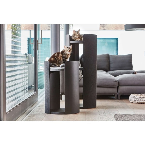 Praskalnik za mačke Torre Ash Black S – MiaCara-image-2