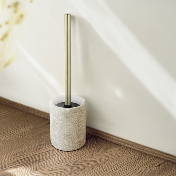 Bela WC ščetka iz poliresina Montalfano – Wenko-image-1