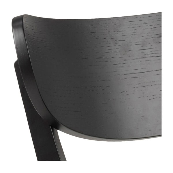 Črn jedilni stol Roxby – Actona-image-4