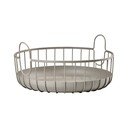 Žična kovinska košara ø 38x18 cm Inu – Zone