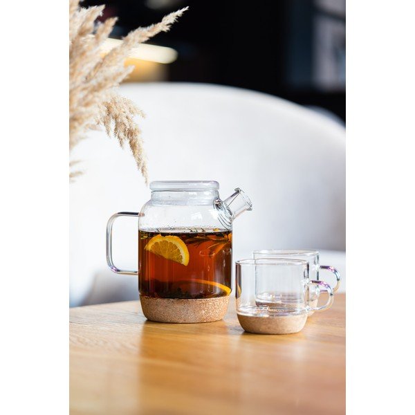 Steklen čajni servis Vilagio – Vialli Design-image-1