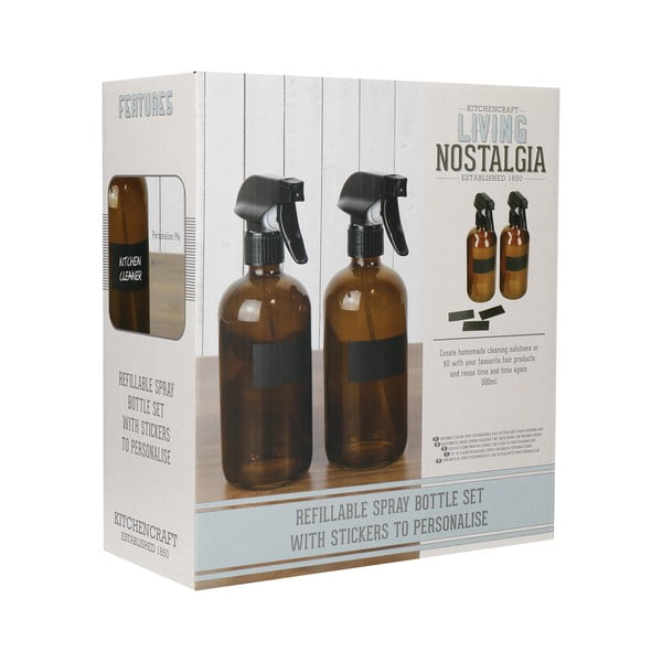 Posode za čistila v kompletu 2 ks Living Nostalgia – Kitchen Craft-image-2