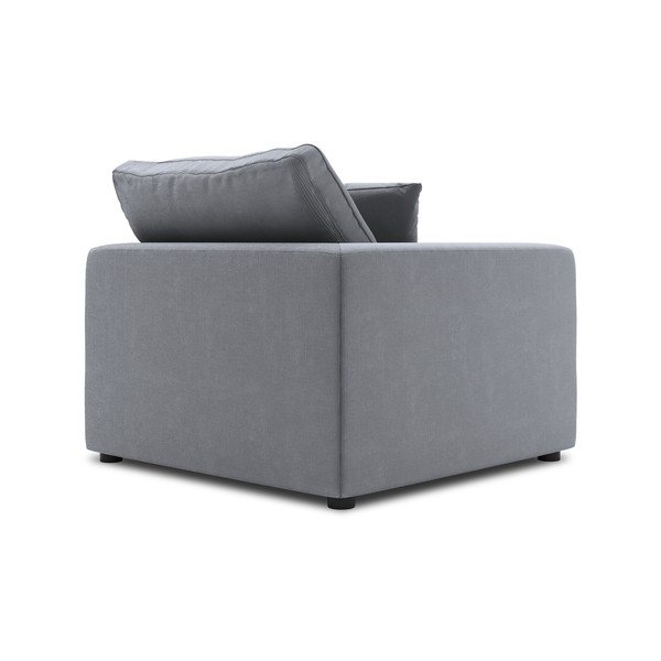 Siv kotni del modularne zofe Windsor & Co Sofas Galaxy, levi kot-image-3