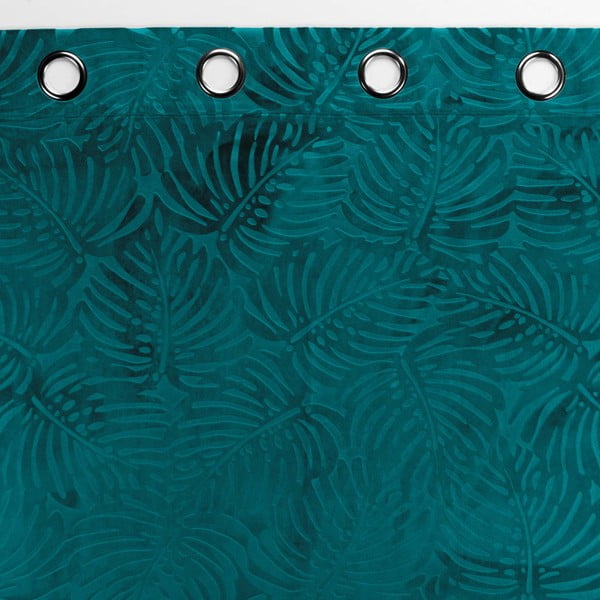 Modra žametna zavesa 140x240 cm Analia – douceur d'intérieur-image-2