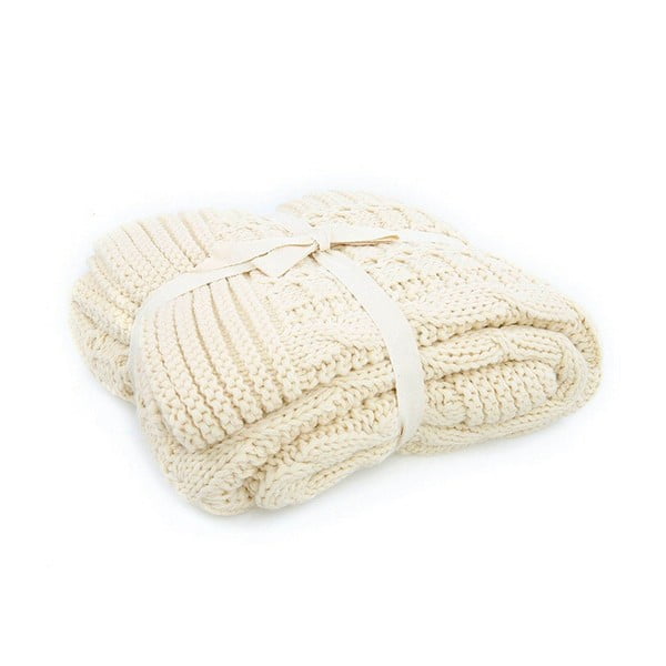 Svetlo bež posteljno pregrinjalo Teto, 130 x 170 cm-image-1