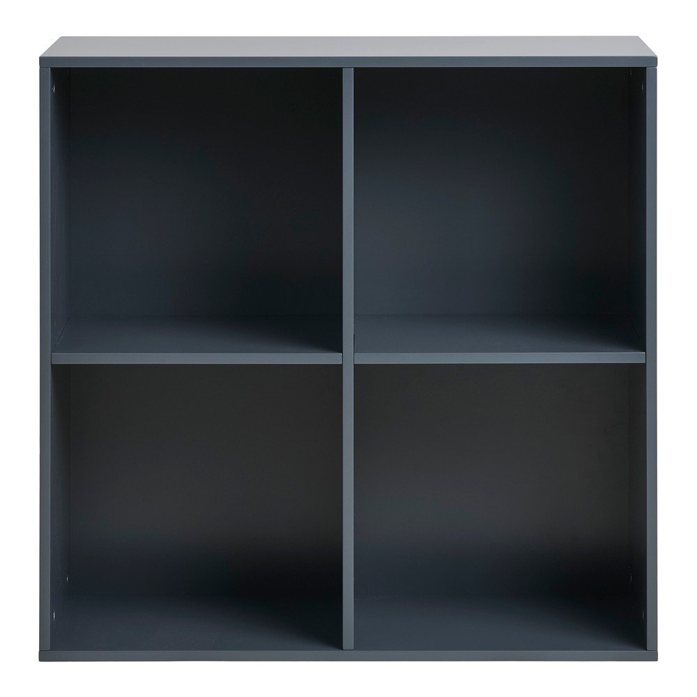Temno siva stenska polica 30x69 cm Horne