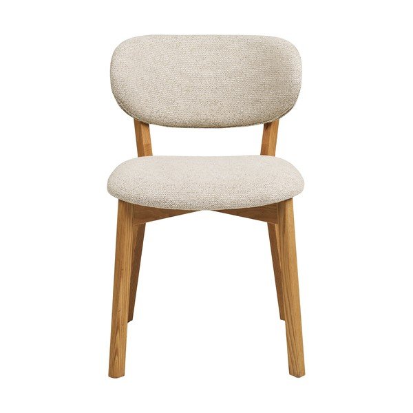 Bež/v naravni barvi oblazinjen jedilni stol Dunkirk – House Nordic-image-2