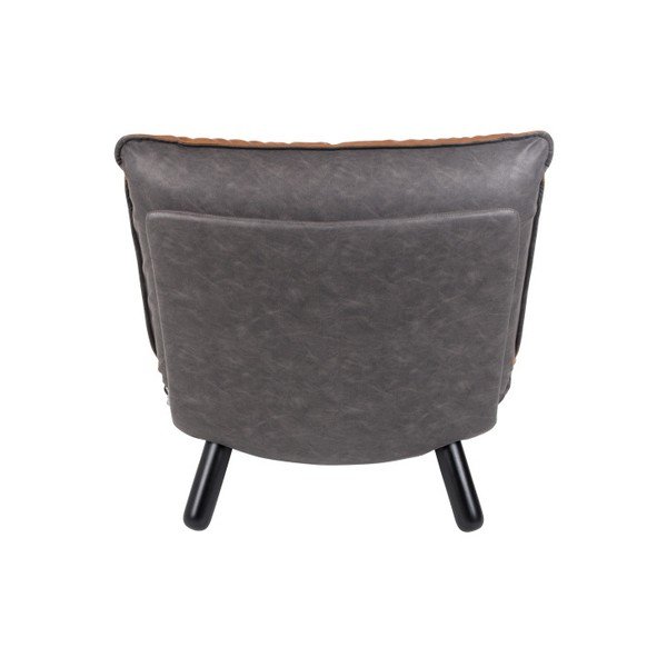 Rjav fotelj Zuiver Lazy-image-2