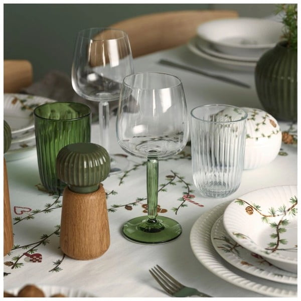 Bombažen namizni prt z božičnim motivom 150x220 cm Hammershøi Christmas – Kähler Design-image-3