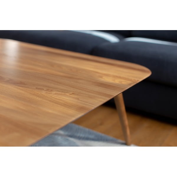 Kavna miza iz jesenovega lesa Ragaba Contrast Tetra, 110 x 110 cm-image-2