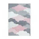 Rožnato-siva otroška preproga 140x200 cm Bambi – Ayyildiz Carpets