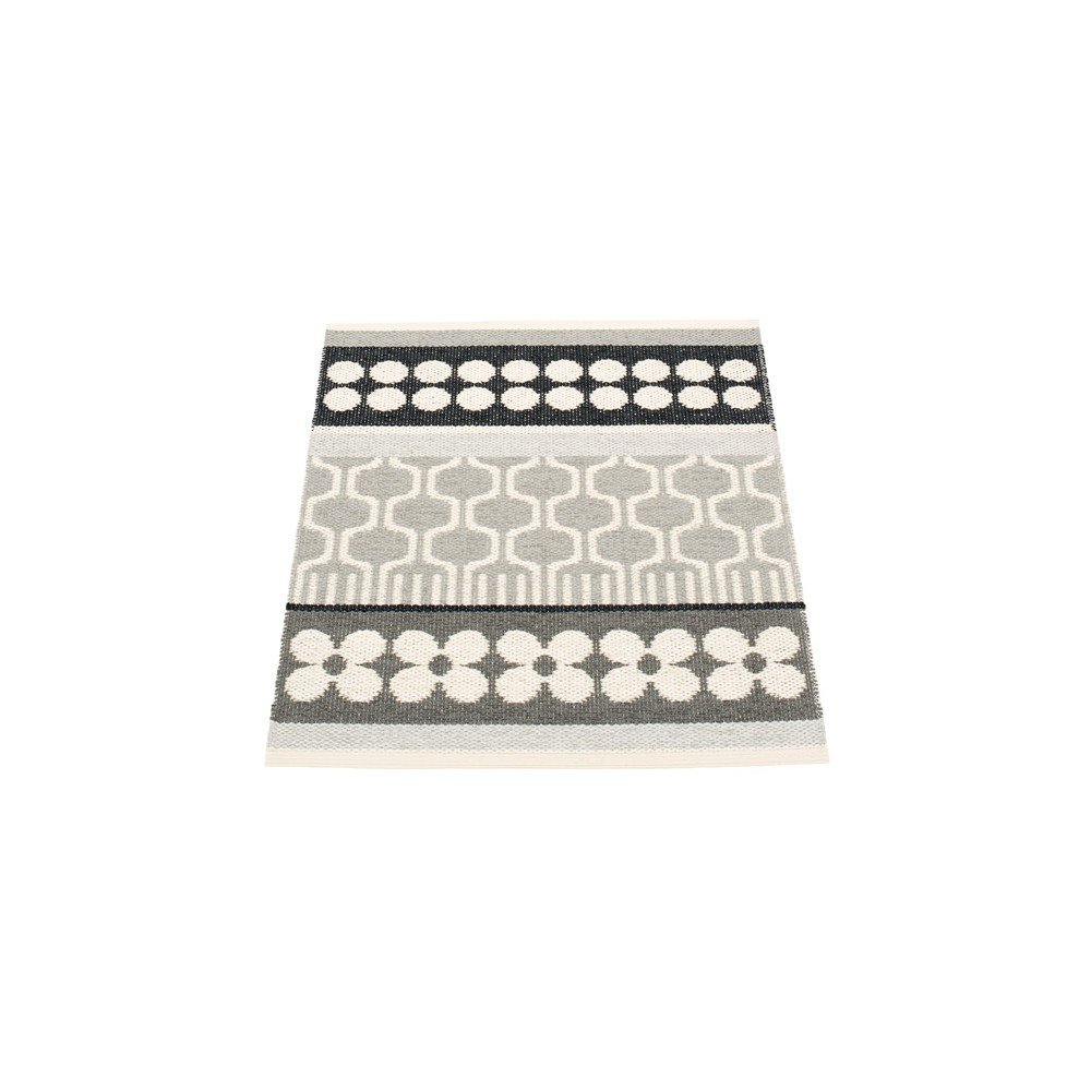 Siva/kremno bela notranja in zunanja preproga Asta Warm Grey