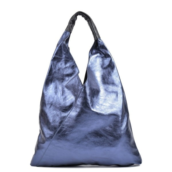 Modra usnjena torbica Isabella Rhea Duroto