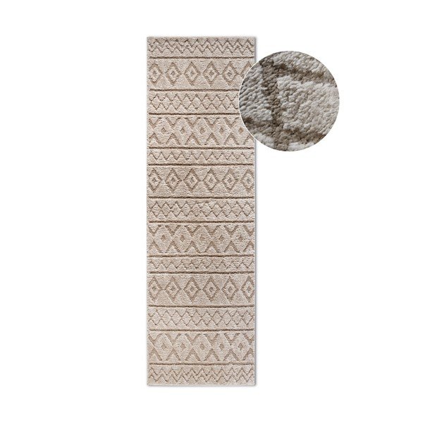 Bež tekač 80x240 cm Carpet Itinerance Beige – Elle Decoration
