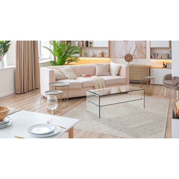 Steklena mizica 50x100 cm Cristal Evo – Tomasucci-image-2