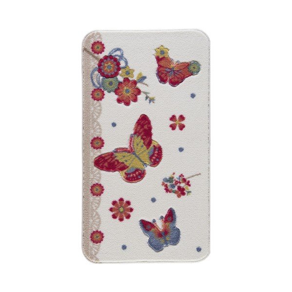 Kopalniška preproga Confetti Bathmats Battus Red, 55 x 57 cm-image-1
