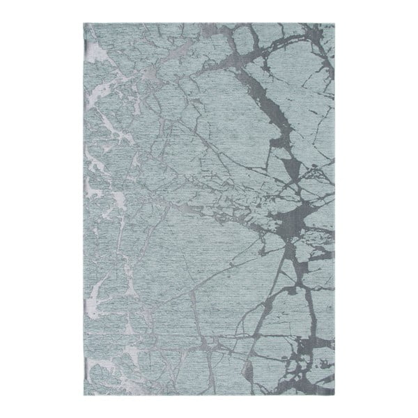 Sivo-modri eko preproge Marmor, 135 x 200 cm