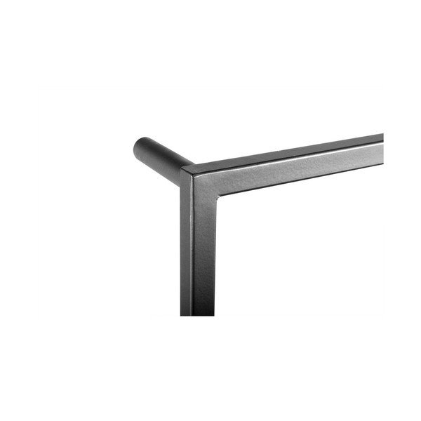 Črno jekleno stensko držalo za brisače Sapho Ska-image-3