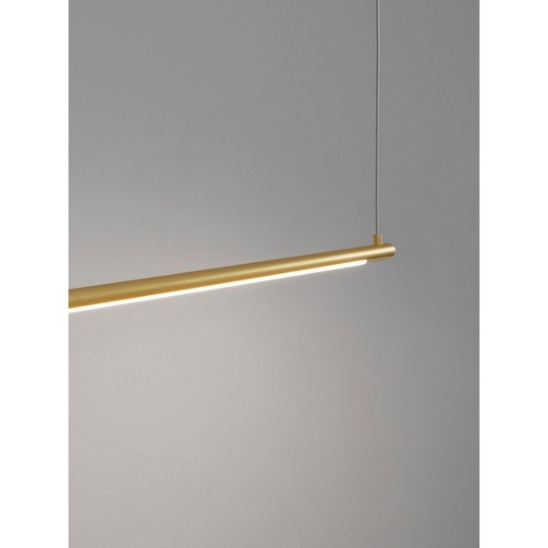 Medeninasta aluminijasta LED viseča svetilka Elettra – Nova Luce-image-3