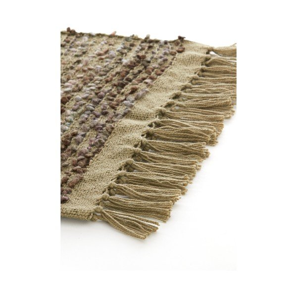 Kaki zelena odeja 130x170 cm Cazar – Light & Living-image-1