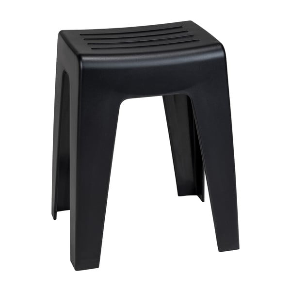 Črni stolček za prhanje Wenko Kumba-image-2