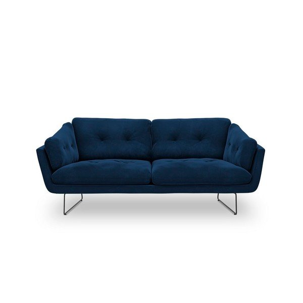 Kraljevo modra žametna zofa Windsor & Co Sofas Gravity