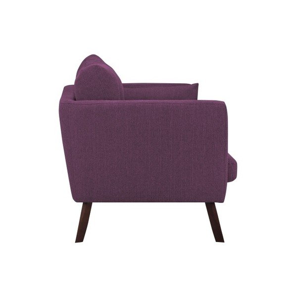 Vijolični fotelj Mazzini Sofas Elena-image-4
