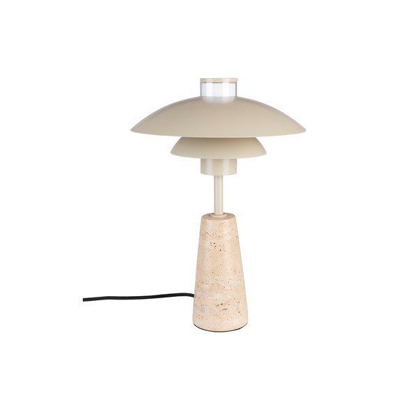 Bež LED zatemnitvena namizna svetilka (višina 37 cm) Cole – Zuiver