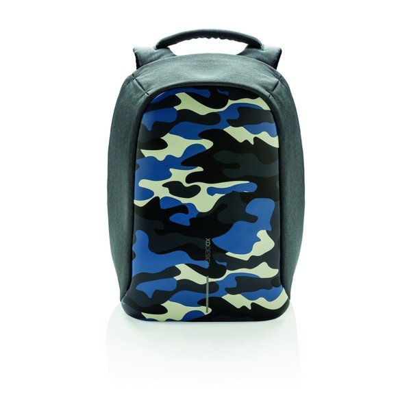 Unisex varnostni nahrbtnik z modrimi detajli XD Design Camouflage, 11 l-image-1