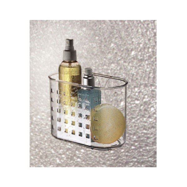 Prozorna košara s priseskom iDesign Mini Shower-image-2