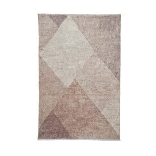 Svetlo rjav pralen tekač iz mešanice bombaža 60x170 cm Whisper – Think Rugs