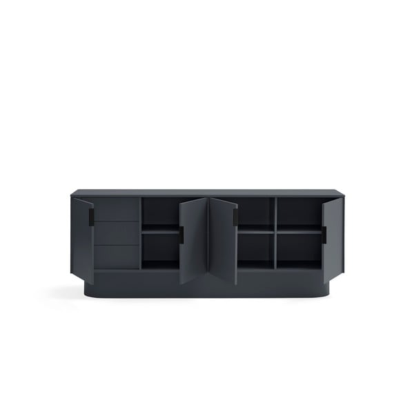 Antracitno siva komoda 200x77,5 cm Totem – Teulat-image-4