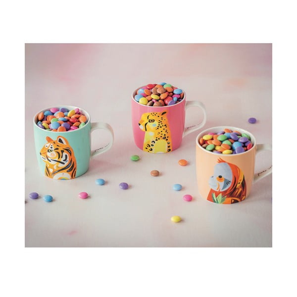 Moder porcelanast lonček Maxwell & Williams Pete Cromer Tiger, 375 ml-image-1