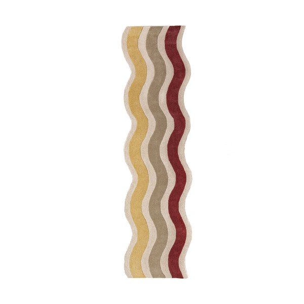 Ročno tkan volnen tekač 80x300 cm Cascade Wool – Flair Rugs