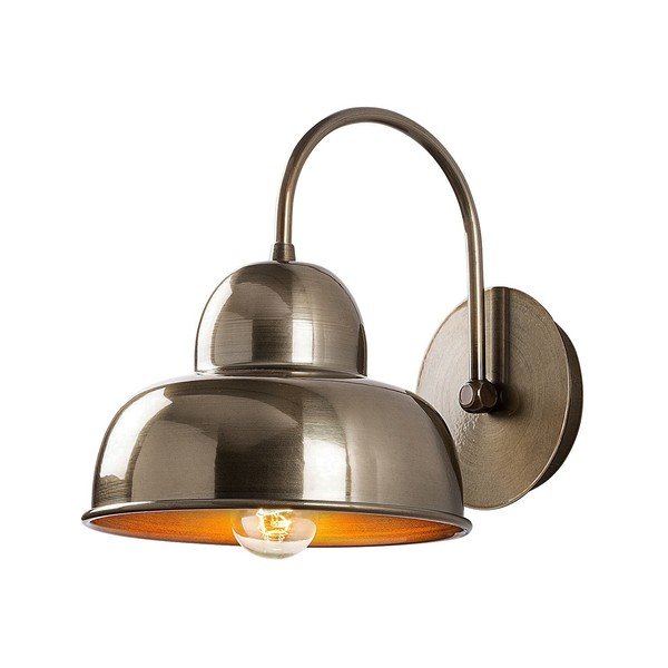 Medeninasta stenska svetilka ø 20 cm Multan – Opviq lights-image-2