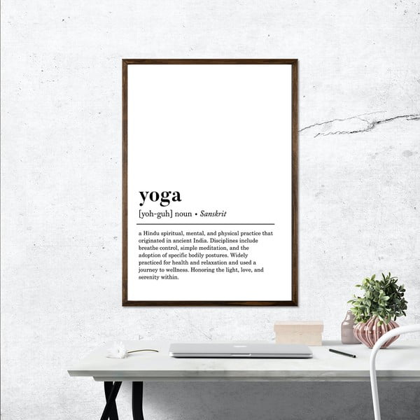 Slika 50x70 cm Yoga – Wallity-image-3