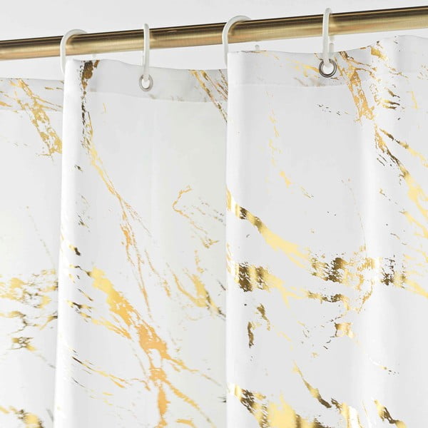 Zavesa za tuš 180x200 cm Aquamarbre – douceur d'intérieur-image-2