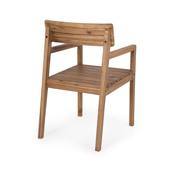 Vrtni stol iz masivnega lesa v naravni barvi Rodano – Bizzotto-image-4