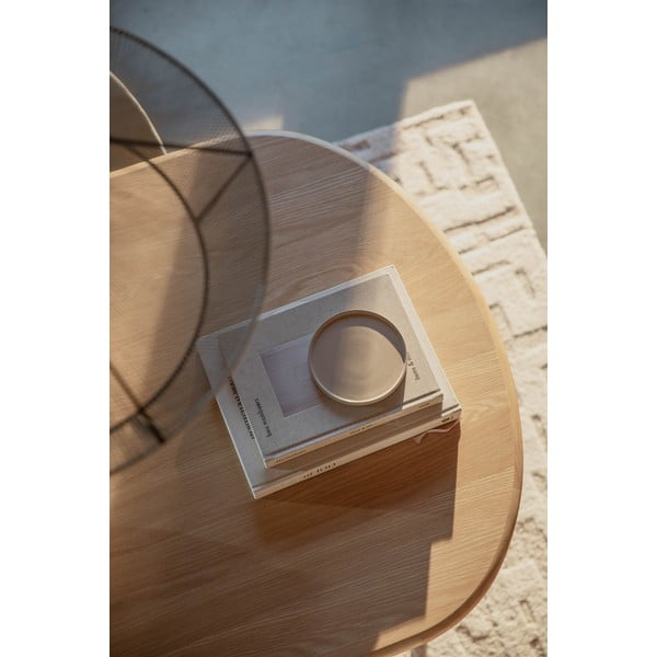 Raztegljiva jedilna miza z dodatno ploščo z mizno ploščo v hrastovem dekorju 90x180 cm Twist – Zuiver-image-2