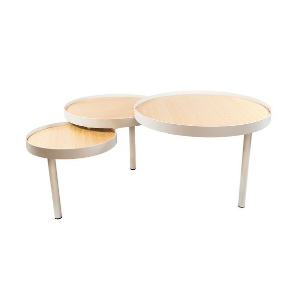 Fisura Triplex Triple Storage Table Natural-image-1