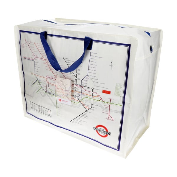 Škatla za shranjevanje oblačil iz reciklirane plastike 58x28x48 cm Heritage Tube Map – Rex London