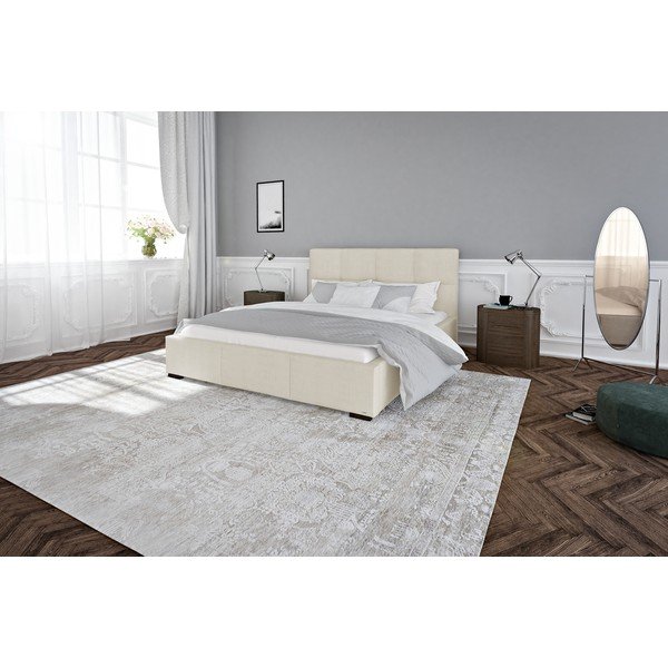 Postelja z letvenim dnom in prostorom za shranjevanje Guy Laroche Home, 160 x 200 cm-image-4