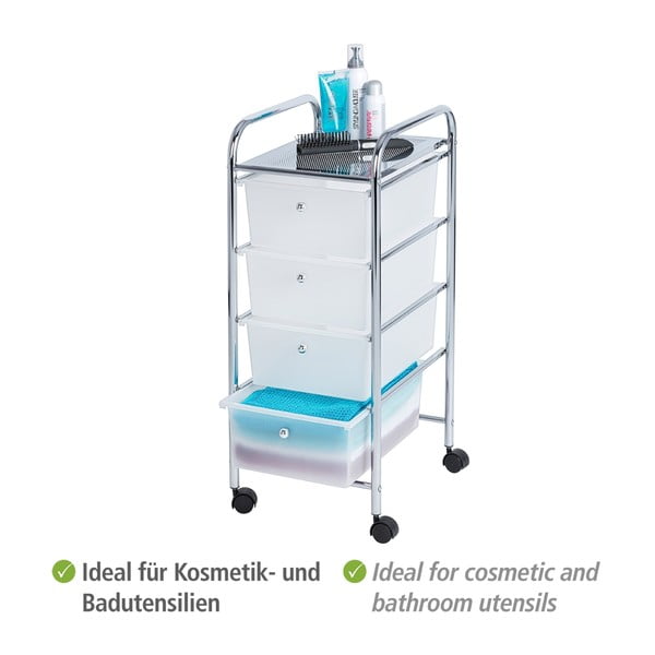 Mobilen kopalniški regal s 4 predali Wenko Messina-image-2