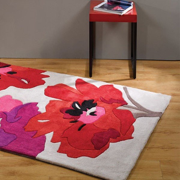 Preproga Bloom Red, 160x220 cm-image-1