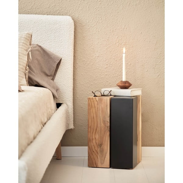 Dodatna mizica iz tikovine Kave Home Ognak-image-1