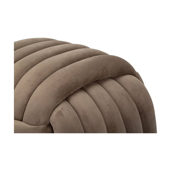 Siv/rjav žameten tabure Softy – Mauro Ferretti-image-4