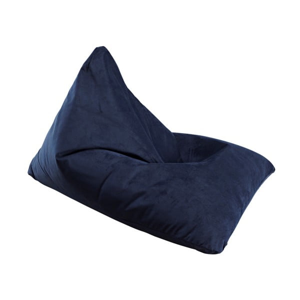 Temno modra inovacija Soft Peak Velvet Temno modra torba za kavč